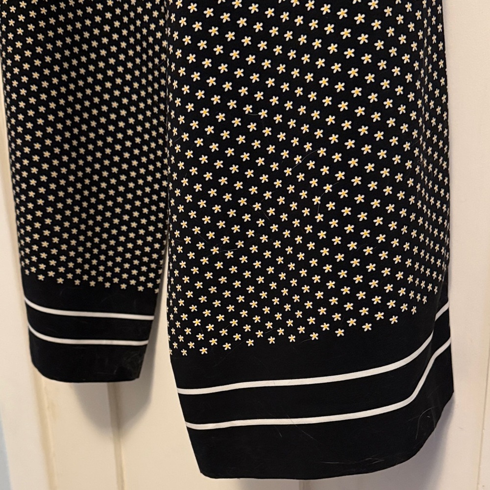Black and White Patterned Pants